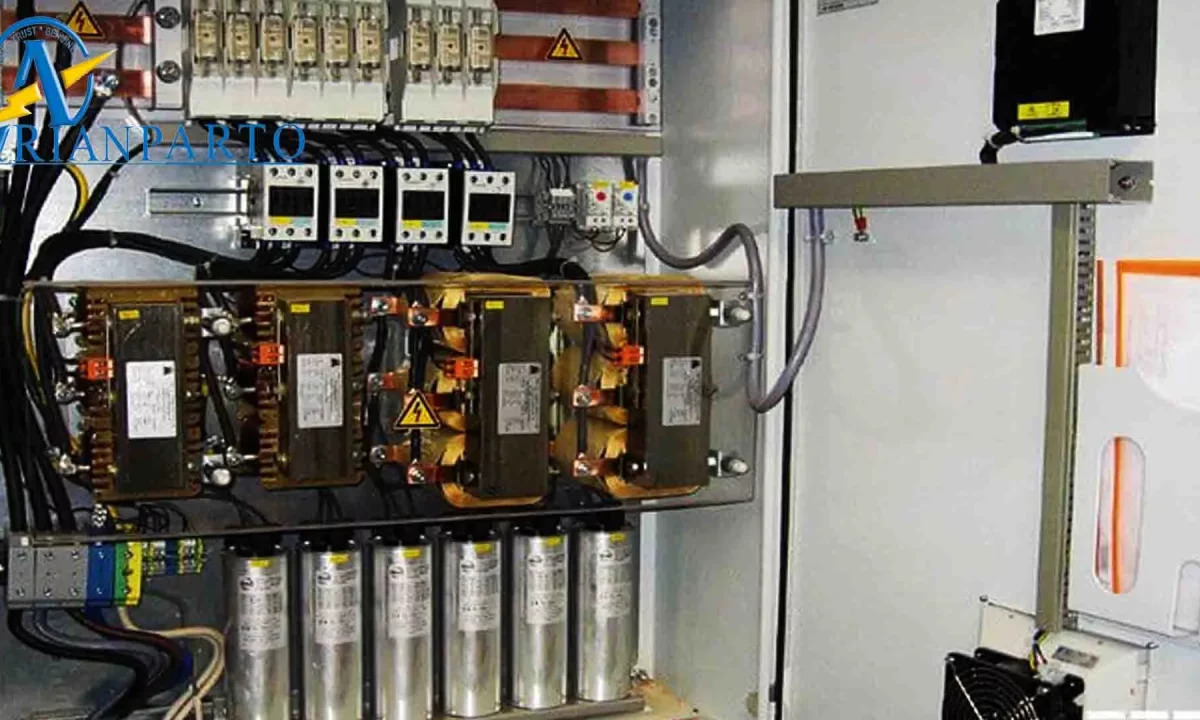 لوحة توزيع تجميع المكثفات الصناعية