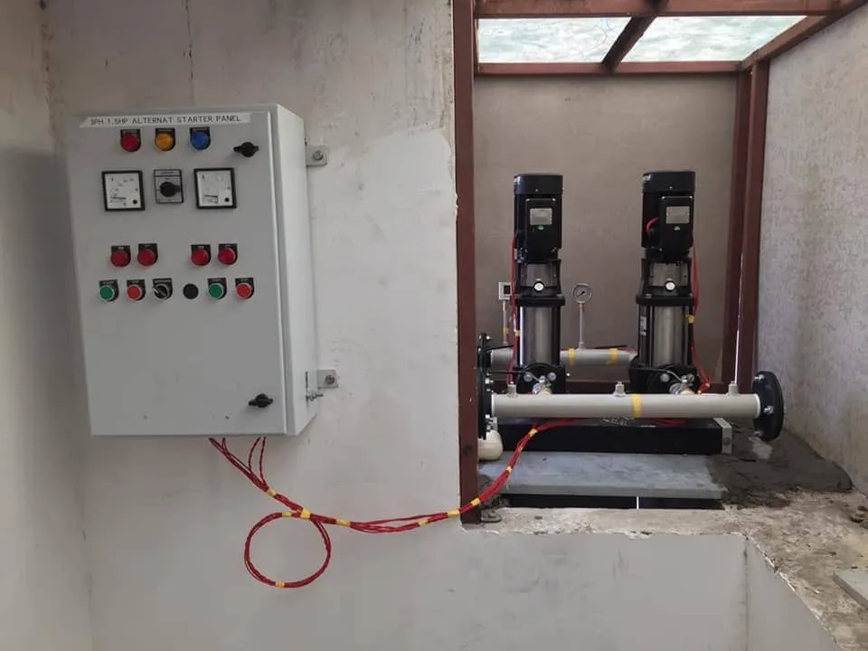 انواع تابلو برق بوستر پمپ