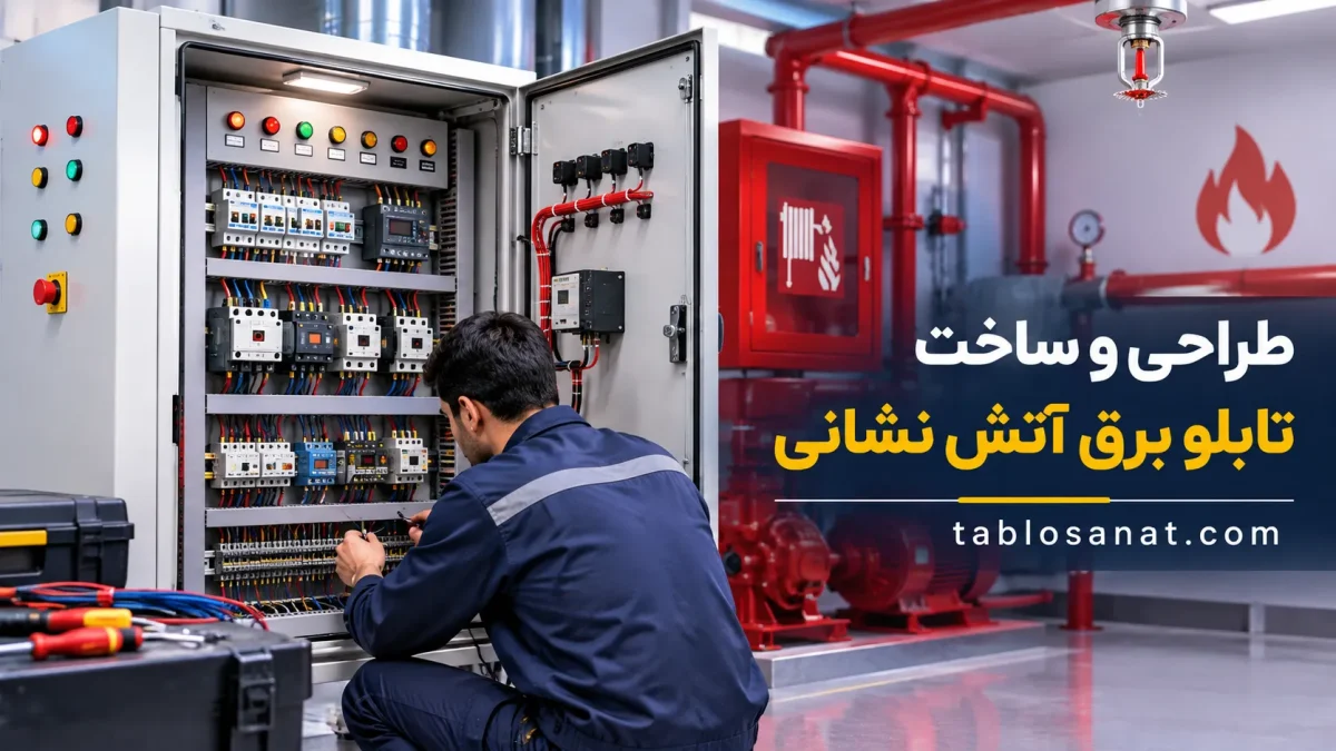 طراحی و ساخت تابلو برق آتش نشانی