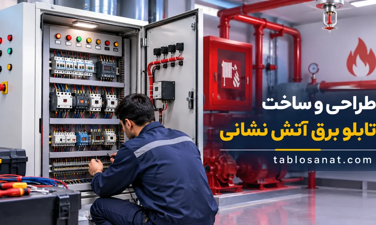 طراحی و ساخت تابلو برق آتش نشانی